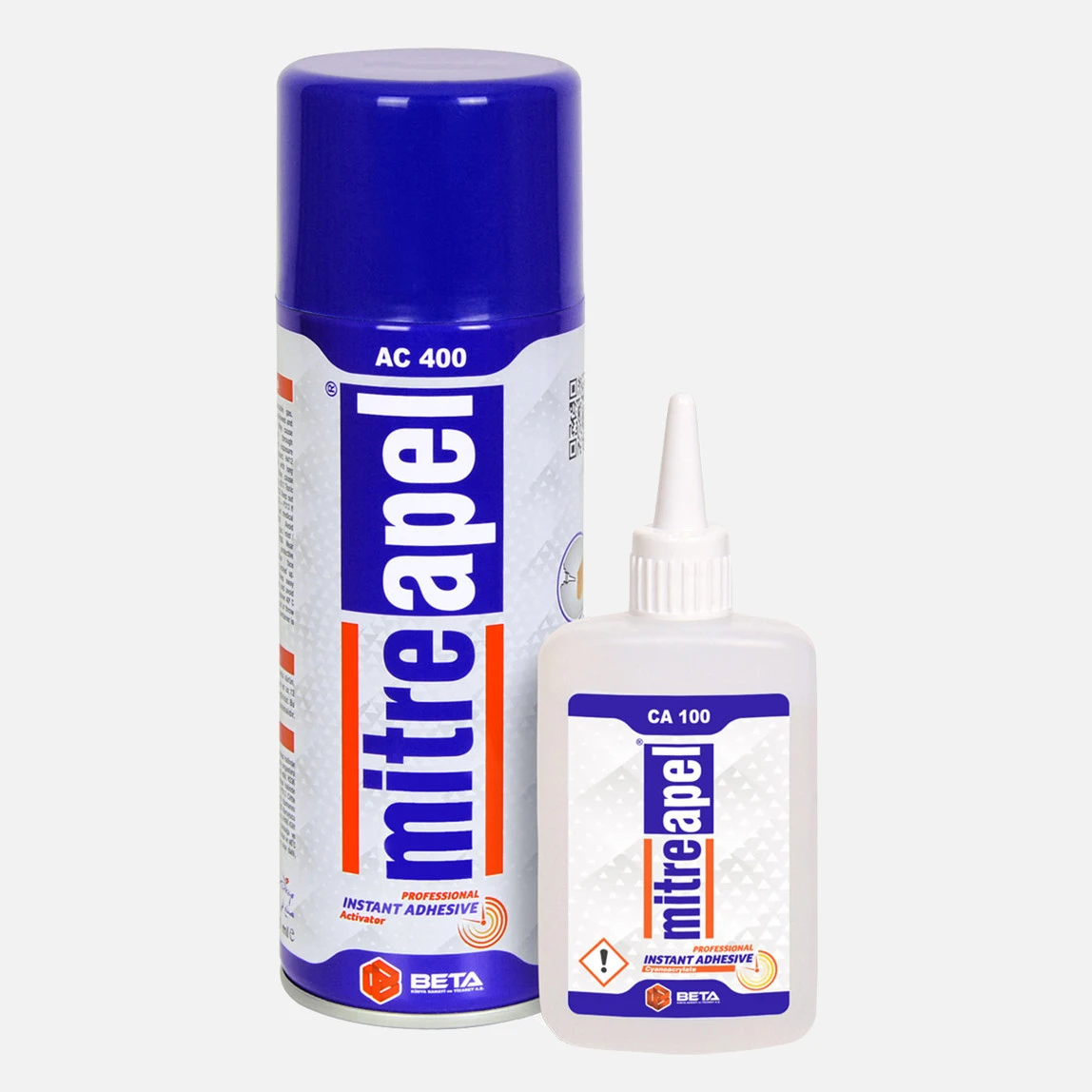 Mitreapel MH100 Hızlı Yapıştırıcı 100g CA + 400ml
